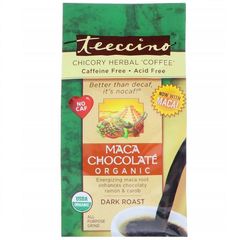 Травяной кофе с цикорием Teeccino без кофеина, мака и шоколад 312 г