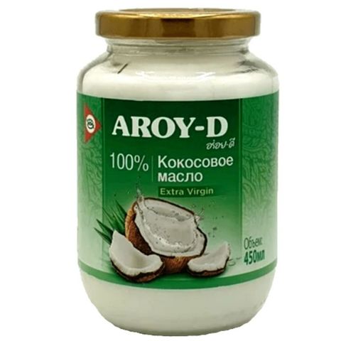 Кокосовое масло Aroy-D 450 мл