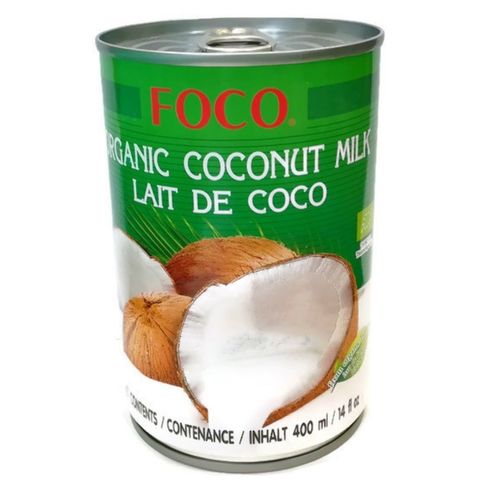 Кокосовое молоко Foco 10-12% органическое 400 мл