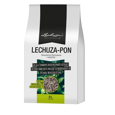 Субстрат для растений Lechuza Pon (6 л, 12 л, 18 л)
